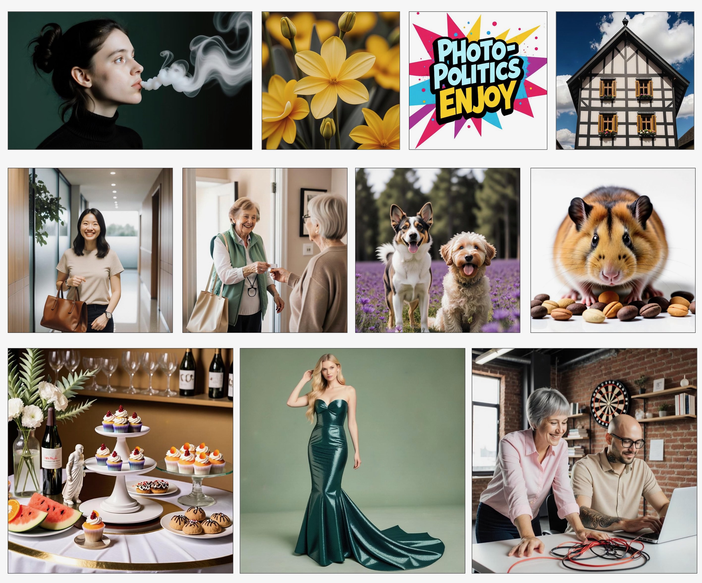 GRN Text-to-Image Examples